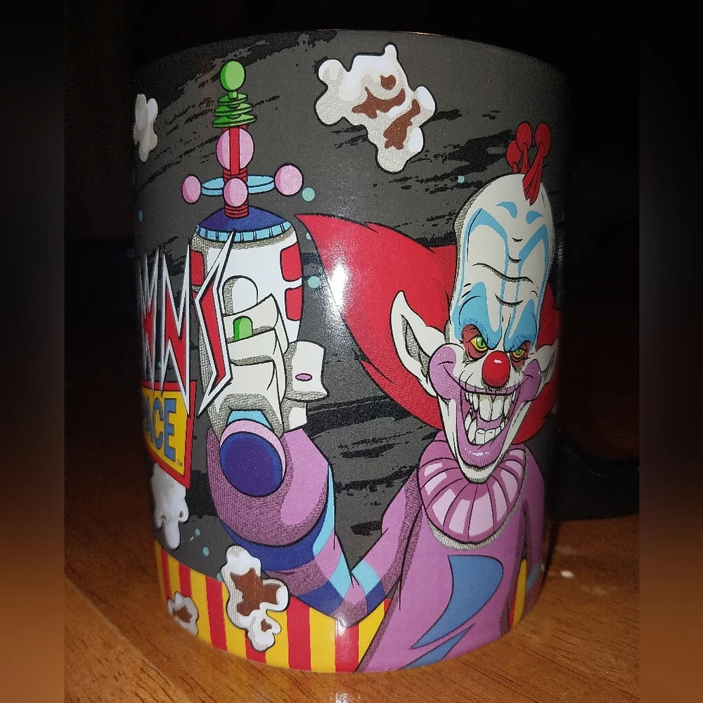 Killer Klowns From Outer Space Black Popcorn Graphic Party Cup
